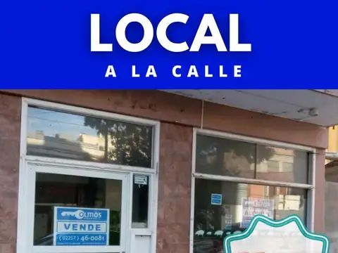 Local 55mts, a la calle, con baño.