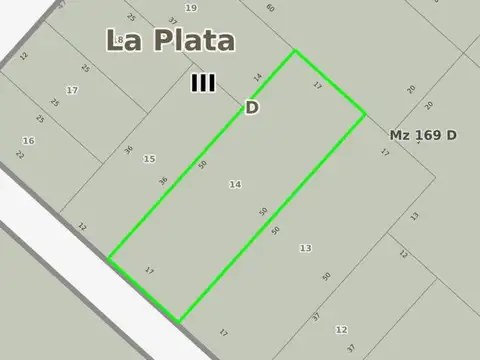 Terreno en Venta en Lisandro Olmos Etcheverry, USD 21.500