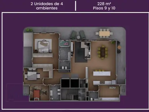 Departamento de 4 ambientes en Berazategui