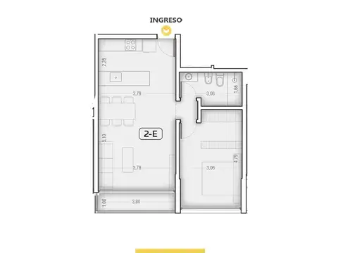 Venta departamento 1 dormitorio Fisherton Rosario