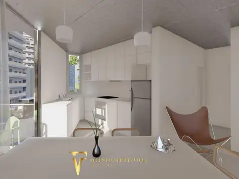 Departamento Monoambiente con 1 baño