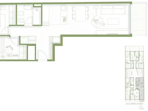 Venta apartamento dos dormitorios cordón en pozo