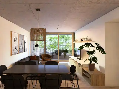 Departamento 3 ambientes con 2 baños