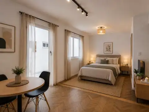 Monoambiente 30 m2 frente al Parque Las Heras