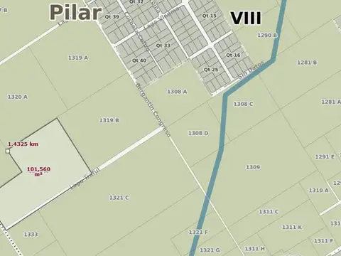 Terreno de 10 ha en venta - Pilar