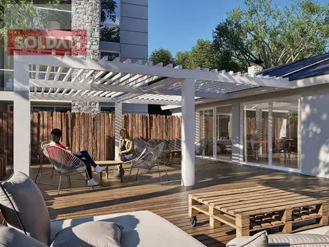 Departamento a estrenar con jardin en Alto los Robles - Loma Verde