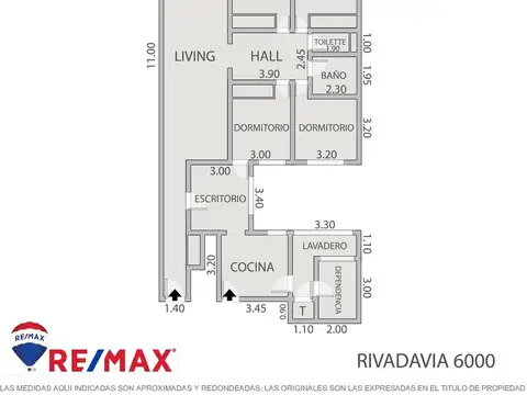Departamento en Venta de 4 dormitorios