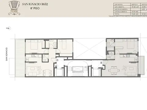 Departamento en Venta al Norte