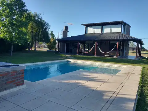 Casa de dos dormitorios en Solares del Carcaraña 2 - Pueblo Carcaraes