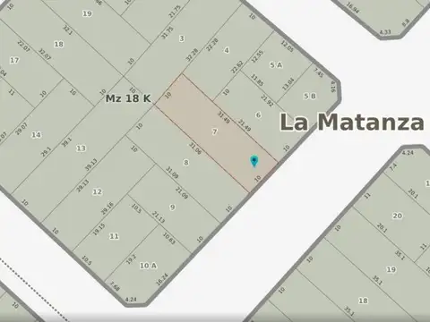 Terreno en Venta, FOT 2,25