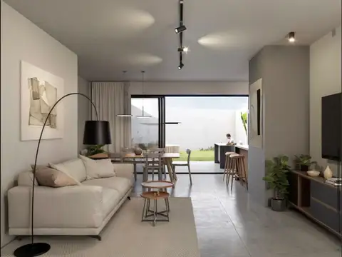 DEPTO 2 DORMITORIOS CON PATIO EN MANANTIALES