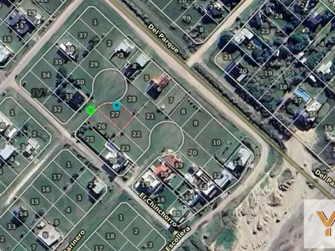 Terreno en venta - 447Mts2 - Mar de Cobo
