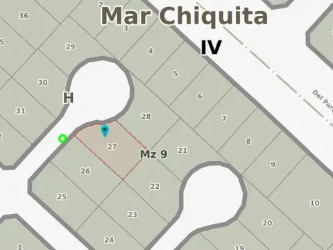 Terreno en Venta en Balneario Mar de Cobo, USD 54.000