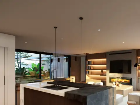 Casa en venta con cochera en barrio privado Punta del Este