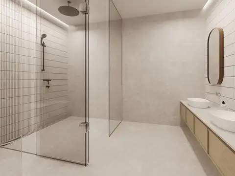 Departamento 3 ambientes con 2 baños