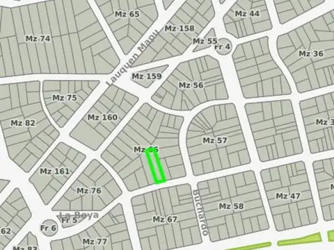 Terreno en Venta de 1606,0 m2