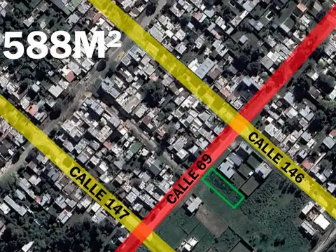 Terreno en venta - 588Mts2 - La Plata