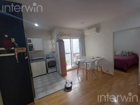 Departamento 2 ambientes con 1 baño
