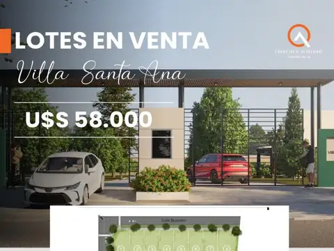 VENTA LOTES VILLA SANTA ANA-SAN MIGUEL
