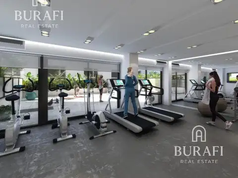 Departamento 2 ambientes con 1 baño