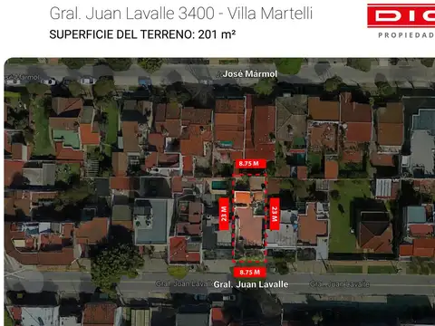 Terreno Venta - Villa Martelli