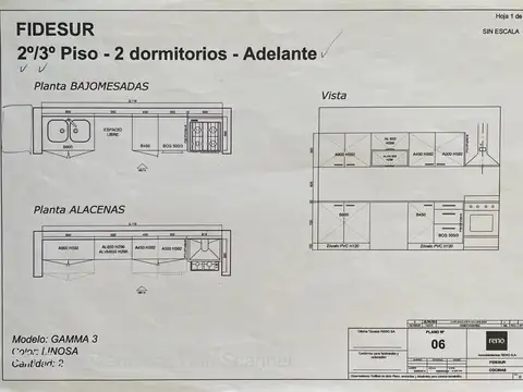 Departamento en Venta de 3 ambientes