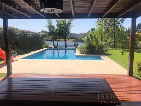 FAS. Alquiler temporal  segunda quincena de Diciembre casa al agua en Santa Catalina, Villanueva