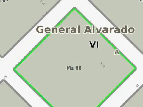 Terreno en Venta en La Perla Sur, USD 35.000