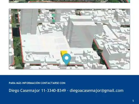 Terreno en Venta en Caballito, USD 320.000