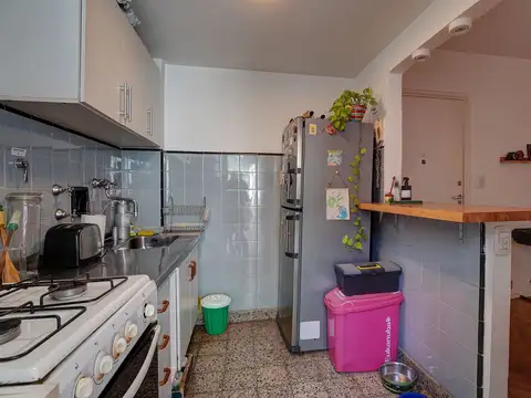 Departamento 2 ambientes con 1 baño