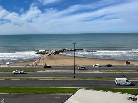 DEPARTAMENTO DE 3 AMB CON VISTA AL MAR. COCHERA Y BAULERA