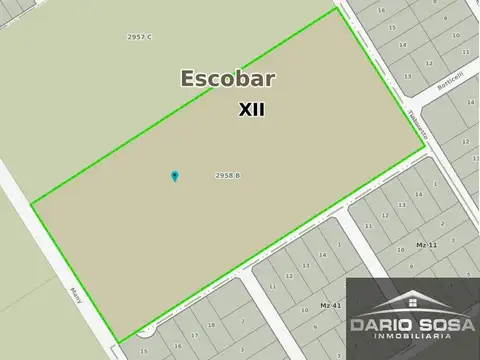 Campo en venta de 61221m2 ubicado en Belén de Escobar