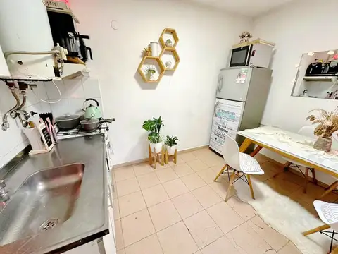 Departamento 2 ambientes con 1 baño