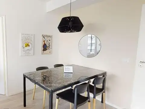 Departamento 2 ambientes con 2 baños