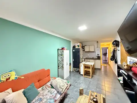 Departamento 2 ambientes con 1 baño