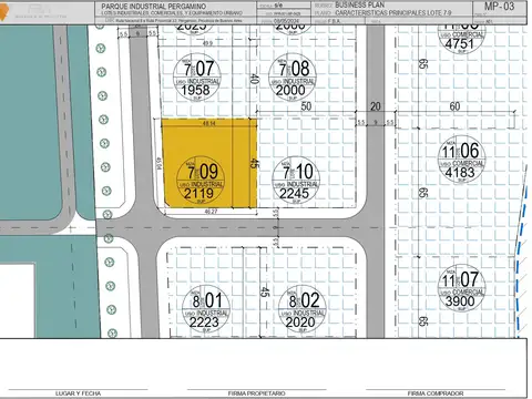 Terreno en Venta en Pergamino, USD 95.355