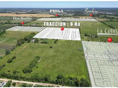 Terreno en Venta 291  mts Fondo