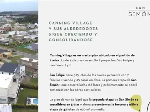 Barrio Privado San Simón Canning