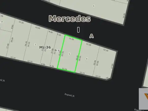 Terreno en Venta de 225,0 m2