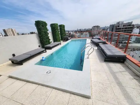 Venta Monoambiente en Villa Crespo - Edificio con Piscina Sum Parrilla Gimnasio