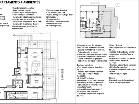 Departamento en Venta en Villa Urquiza, USD 510.000