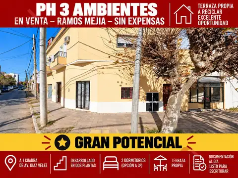 Departamento en Ramos Mejia