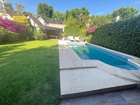 Excelente chalet parque, piscina. - Olivos-Qta.Presid.