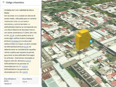 Terreno en Venta en Pompeya, USD 160.000