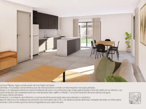 Depto Tipo Casa en Venta 1 año