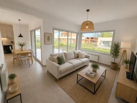 Venta a estrenar - Casa 3 ambientes en Casas del Este, Pilar