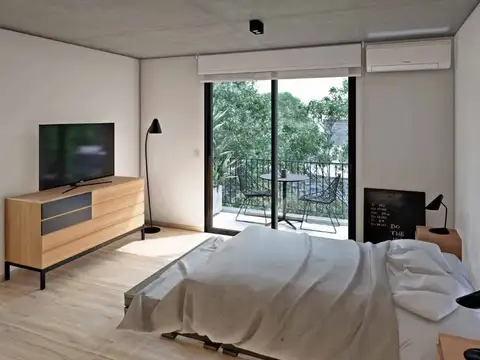 Departamento Monoambiente con 1 baño