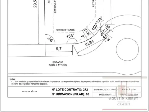 Terreno en Venta de 600,0 m2