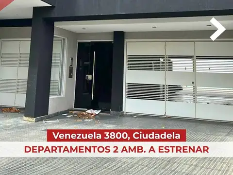Departamento a estrenar con cochera!