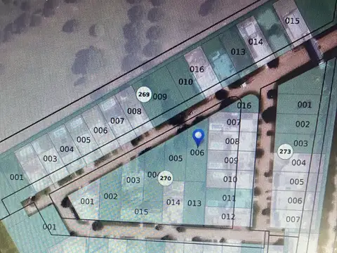 Terreno en Venta de 693,0 m2